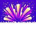 Abstract holiday star burst background Royalty Free Stock Photo